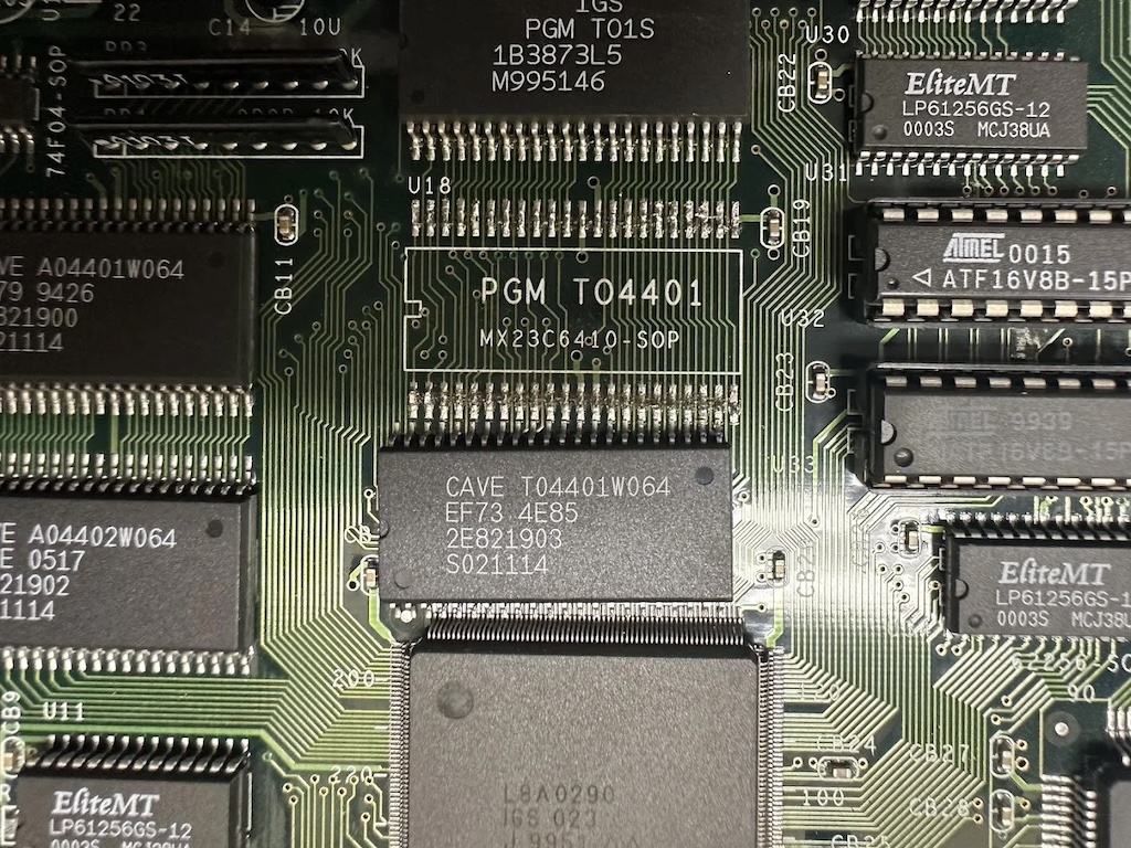Repair Log: DoDonPachi Dai-Ou-Jou PCB - No Backgrounds Repair Log: DoDonPachi Dai-Ou-Jou PCB - No Backgrounds