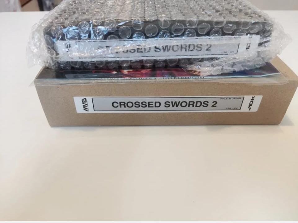 NEO GEO AES ROM Crossed Swords 2 MVS Convert JAPAN Used