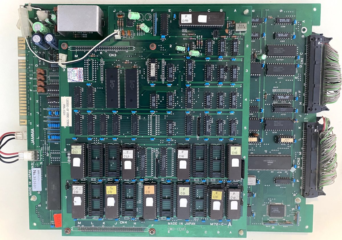 Repair Log: Irem M72 - Legend of Hero Tonma | Arcade-Projects Forums