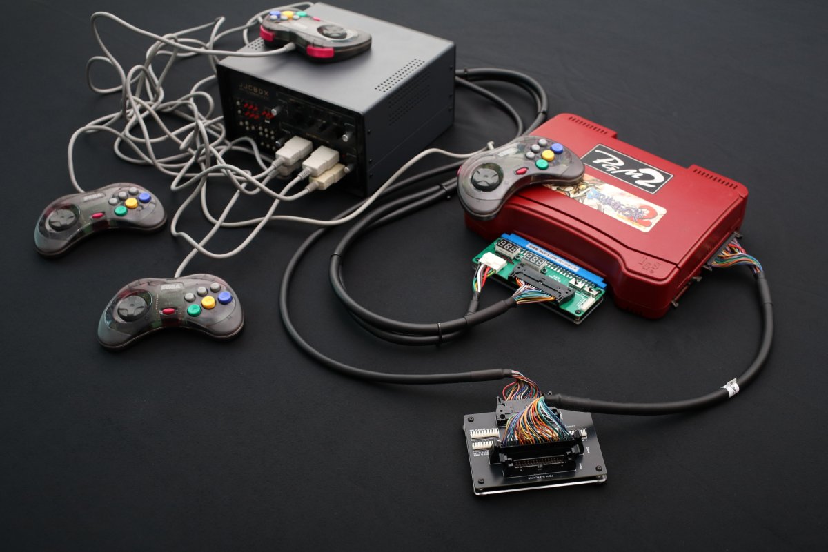 Axun Workshop - JVS / JAMMA Control-Box PRO（SuperGun Modular