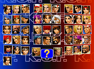 kof98Ultimate select screen.png