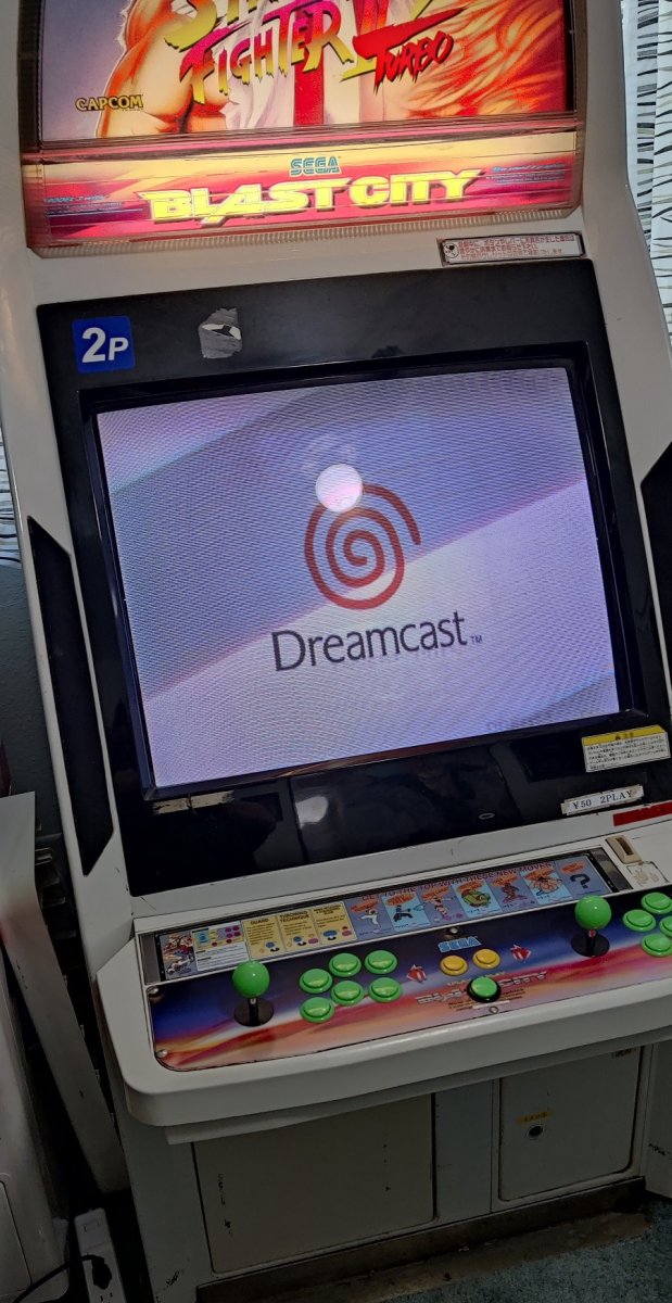 Dreamcast Mgcd Up And Running In My Cab