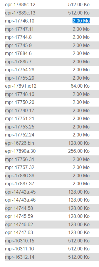 Convert clearance 2 mpr