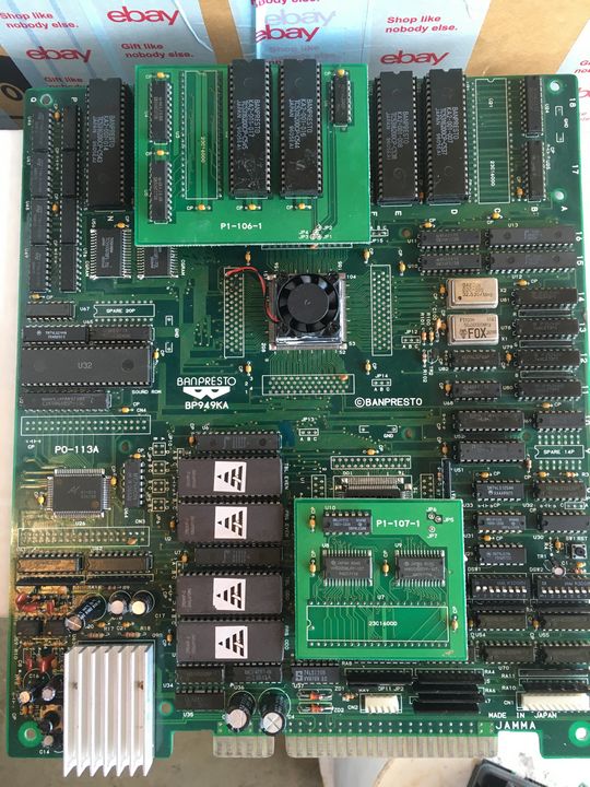 Lot x5 Unknown boards game PCB No Jamma/JAMMA UNTESTED/Piece roms components 