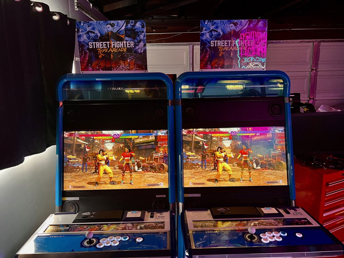 Here's the first look at Street Fighter 6: Type Arcade's cabinets