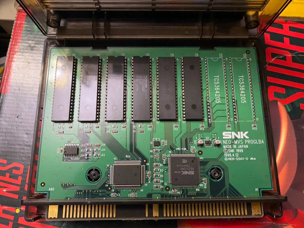 アーケード　NEOGEO　(MVS)用基板　餓狼 MARK OF THE WOLVES [基板のみ] Yahoo!オークション -「餓狼 マーク」(ゲーム基板) (アーケード