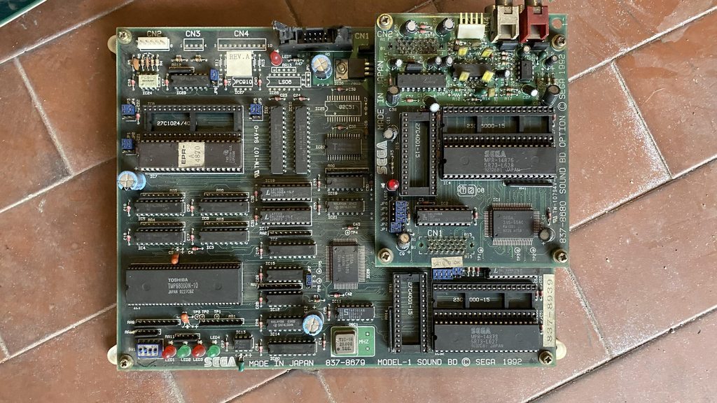 834-8051-01 SEGA NEWUFO メインPCB SONICVer.