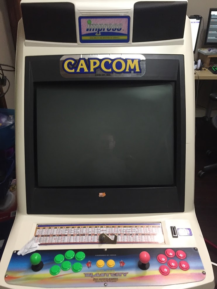 My First Cabinet Capcom Impress Project Showcase Arcade